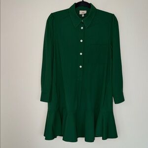 NWOT Tuckernuck Button Up Long Sleeve Mini Callahan Shirt Dress Cottage Preppy